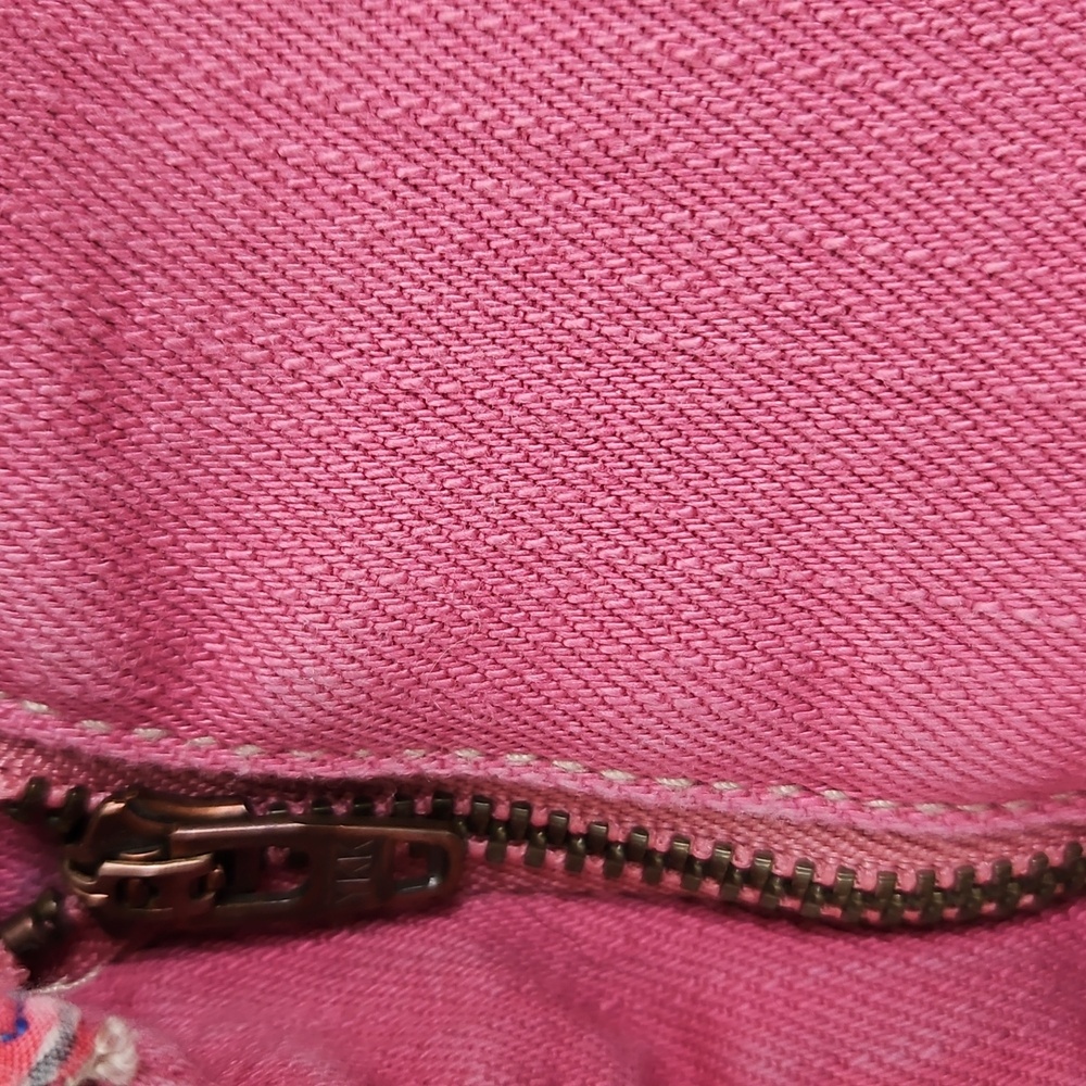 Boden Women's Pink Straight Denim Skirt Size 2R - Picture 6 of 11